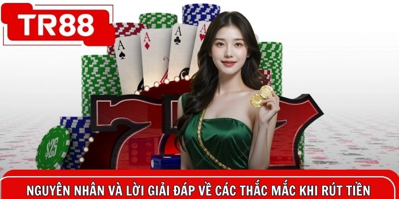 Tìm hiểu nguyên nhân và lời giải đáp về các thắc mắc khi rút tiền